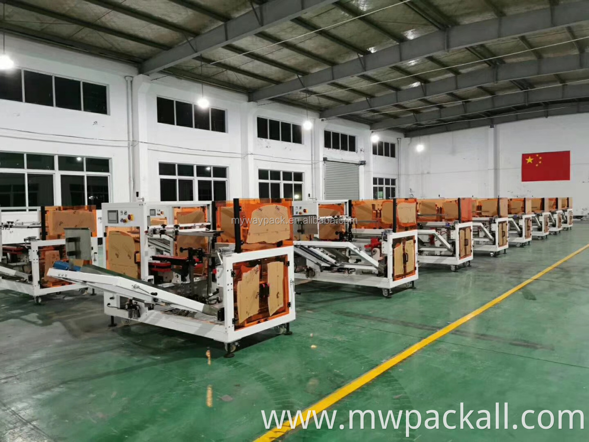 Easy operate Fully Automatic Box Erecting Machine / Carton Case Erector